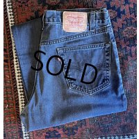 ∼90’s 【USA製】【ビンテージ】【LEVI'S】【リーバイス５５０】550 黒 ブラック デニムパンツ 【36ｘ34】 