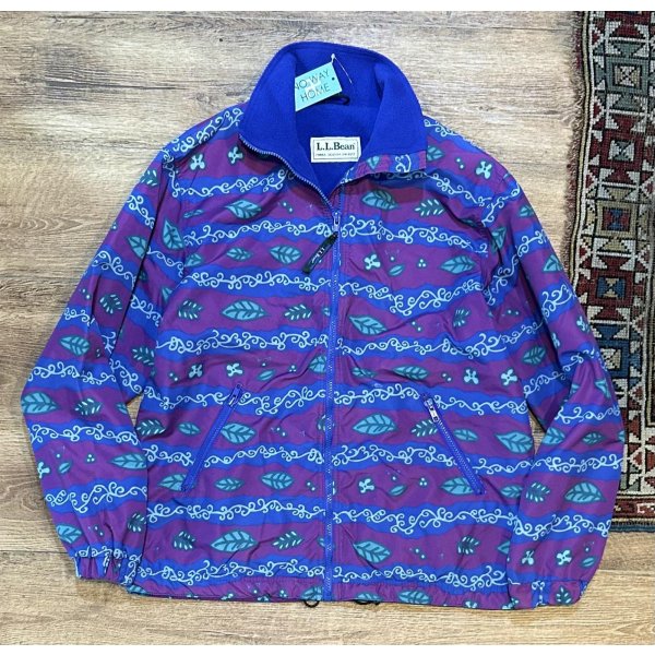 画像3: ~90's【ビンテージ】L.L.Bean【ＬＬビーン】【総柄】裏地フリース【3シーズンジャケット】【Ｍ程度】 