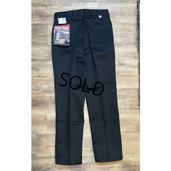 画像4: デッドストック 80's【USA製】ビンテージ【ディッキーズ】【Dickies】【黒】【ワークパンツ】【38ｘ34】 