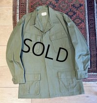 【デッドストック】60's【ビンテージ】U.S.ARMY【米軍実物】リップストップ【ジャングルファティーグジャケット】Ｓ-Ｒ  