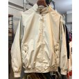 画像1: デッドストック ORVIS【オービス】【ベージュ】裏地赤チェック【ブルゾン】 ジップアップジャケット【サイズL】<br> (1)