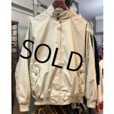 デッドストック ORVIS【オービス】【ベージュ】裏地赤チェック【ブルゾン】 ジップアップジャケット【サイズL】 