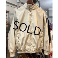 デッドストック ORVIS【オービス】【ベージュ】裏地赤チェック【ブルゾン】 ジップアップジャケット【サイズL】 
