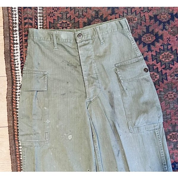 画像4: 【40s】【ビンテージ】米軍実物【U.S.ARMY】【M-43】【HBTパンツ】【フィールドパンツ】【30ｘ33】 