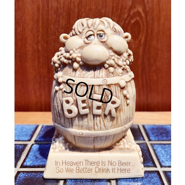 画像1: 70’ｓ USA製【ビンテージ】アンティーク【BEER】【メッセージドール】 