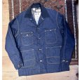 画像1: デッドストック【ビンテージ】【Montgomery Ward】モンゴメリワード【裏地ブランケット付き】【デニムカバーオール】【US44】<br> (1)