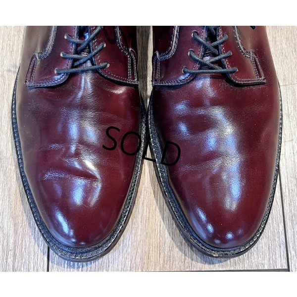 画像4: 【デッドストック】USA製【ビンテージ】【ボストニアン】【BOSTONIAN IRON AGE】スチールトゥ入り【ブラウン】プレーントゥシューズ【レザーシューズ】【US9 D/B】【27cm程度】 