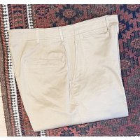 デッドストック 【40's】【ビンテージ】U.S.ARMY【米軍実物】M-45【45カーキ】４５カーキ【チノパンツ】ダブルステッチ【片玉縁】【３４Ｘ３３】 