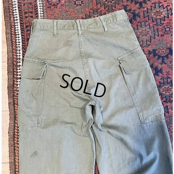 画像5: 【40s】【ビンテージ】米軍実物【U.S.ARMY】【M-43】【HBTパンツ】【フィールドパンツ】【30ｘ33】 