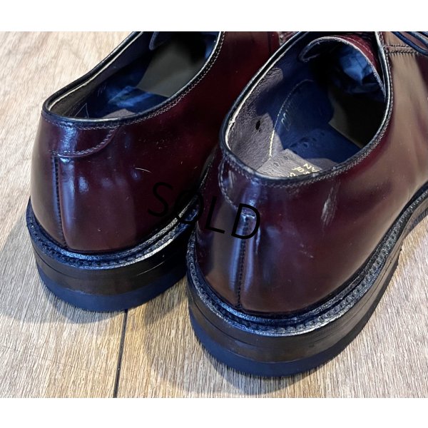 画像3: 【デッドストック】USA製【ビンテージ】【ボストニアン】【BOSTONIAN IRON AGE】スチールトゥ入り【ブラウン】プレーントゥシューズ【レザーシューズ】【US9 D/B】【27cm程度】 