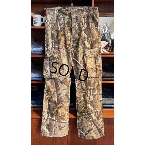 画像3: 【デッドストック】【ビンテージ】hardwoods REAL TREE リアルツリーカモ カーゴパンツ【W40程度】 