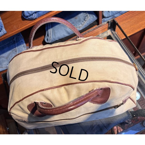 画像6: 70's~【ビンテージ】【L.L.Bean】エルエルビーン【筆記体タグ】【ボストンバッグ】ハンドルレザー 