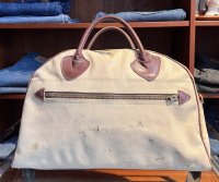 70's~【ビンテージ】【L.L.Bean】エルエルビーン【筆記体タグ】【ボストンバッグ】ハンドルレザー 