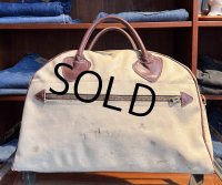 70's~【ビンテージ】【L.L.Bean】エルエルビーン【筆記体タグ】【ボストンバッグ】ハンドルレザー 