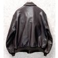 画像4: ~90's【USA製】ビンテージ【AVIREX】アヴィレックス【ブラウン】【A-2タイプ】【レザージャケット】XL程度【US48】<br> (4)
