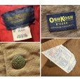 画像2:  〜70's【ビンテージ】USA製【OSHKOSH】【オシュコシュ】【キルティングライナー付き】【ダック地】ブラウン カバーオール【US40R】<br> (2)