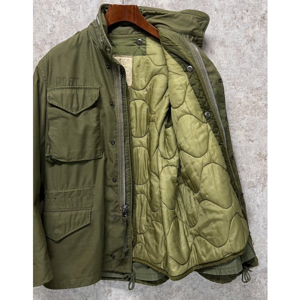 画像4: 【70's】ビンテージ U.S.ARMY【米軍実物】【2型】【セカンド】【M-65】【アルミジップ】ライナー付き【フィールドジャケット】【S-R】 