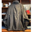 画像3:  【ビンテージ】【RUSSELL】ラッセル フリース裏地 フード付き【黒】ナイロン フルジップジャケット【サイズXL】<br> (3)