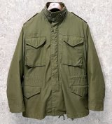【70's】ビンテージ U.S.ARMY【米軍実物】【2型】【セカンド】【M-65】【アルミジップ】ライナー付き【フィールドジャケット】【S-R】 