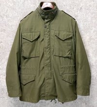 【70's】ビンテージ U.S.ARMY【米軍実物】【2型】【セカンド】【M-65】【アルミジップ】ライナー付き【フィールドジャケット】【S-R】 