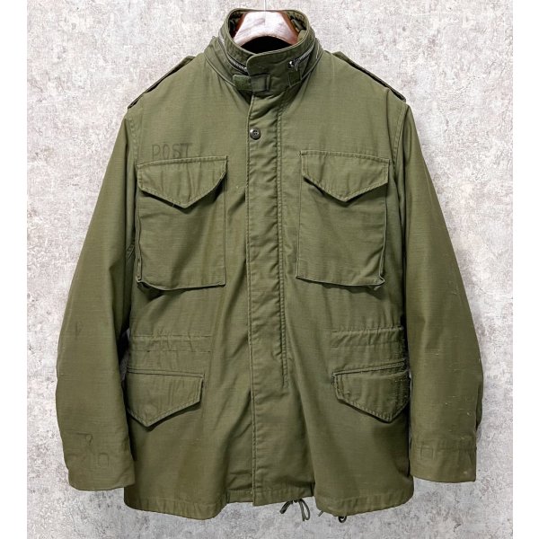画像1: 【70's】ビンテージ U.S.ARMY【米軍実物】【2型】【セカンド】【M-65】【アルミジップ】ライナー付き【フィールドジャケット】【S-R】 