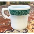 画像5: アンティーク【PYREX】パイレックス【オールドパイレックス】【グリーンローレル】ミルクマグ【マグカップ】 (5)