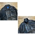 画像3: 【ビンテージ】【TOWN CRAFT】タウンクラフト【黒】中綿入り【レザージャケット】【サイズM】<br> (3)