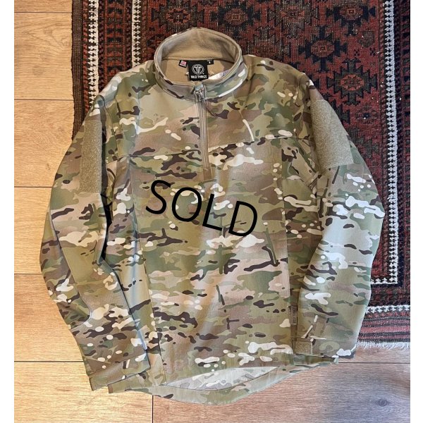 画像1: デッドストック【新品未使用】ビンテージ【WILD THINGS】ワイルドシングス【マルチカム】【ハーフジップジャケット】【サイズS】 