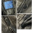 画像2: 【ビンテージ】【TOWN CRAFT】タウンクラフト【黒】中綿入り【レザージャケット】【サイズM】<br> (2)
