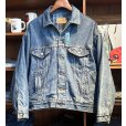 画像1: 90’s【USA製】ビンテージ【LEVI'S】【リーバイス】【70417-9318】【裏地青チェック】【デニムジャケット】【サイズＭ】<br> (1)