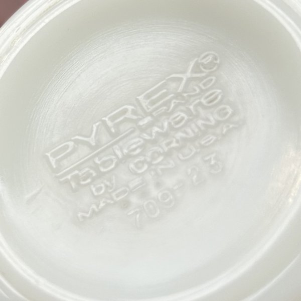 画像2: アンティーク【PYREX】パイレックス【オールドパイレックス】【グリーンローレル】ミルクマグ【マグカップ】
