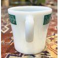 画像3: アンティーク【PYREX】パイレックス【オールドパイレックス】【グリーンローレル】ミルクマグ【マグカップ】 (3)
