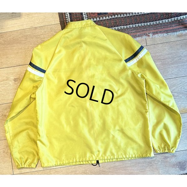 画像3: 【ビンテージ】【SEARS】【シアーズ】【マスタード】【ナイロン】【ジップアップブルゾン】【サイズL】 