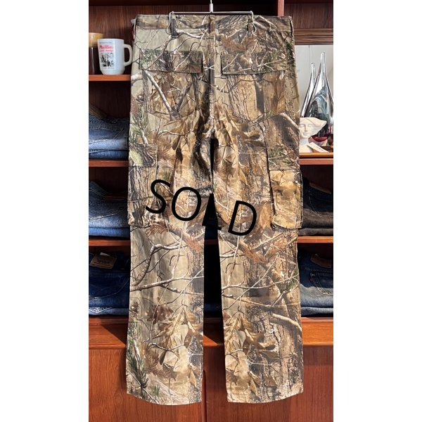 画像4: 【デッドストック】【ビンテージ】hardwoods REAL TREE リアルツリーカモ カーゴパンツ【W40程度】 