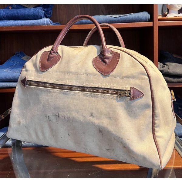 画像3: 70's~【ビンテージ】【L.L.Bean】エルエルビーン【筆記体タグ】【ボストンバッグ】ハンドルレザー 