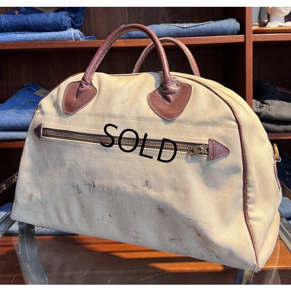画像3: 70's~【ビンテージ】【L.L.Bean】エルエルビーン【筆記体タグ】【ボストンバッグ】ハンドルレザー 