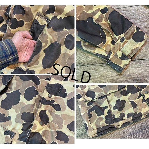 画像3: 80's【ビンテージ】【ＬＬビーン】【L.L.Bean】【ダックハンターカモ】カモ柄 シンサレート入り【マウンテンパーカー】【サイズM】 