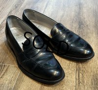 USA製【オールデン】【Alden】黒【ローファー】ペニーローファー【レザーシューズ】【US12 A/C】 