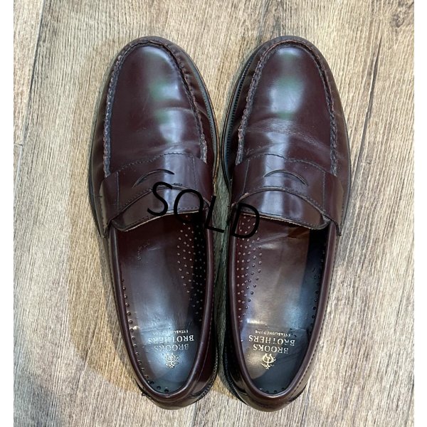 画像6: ビンテージ【ブルックスブラザーズ】ブラウン【ペニーローファー】【10D】【28cm程度】 