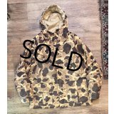 80's【ビンテージ】【ＬＬビーン】【L.L.Bean】【ダックハンターカモ】カモ柄 シンサレート入り【マウンテンパーカー】【サイズM】 