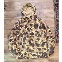 80's【ビンテージ】【ＬＬビーン】【L.L.Bean】【ダックハンターカモ】カモ柄 シンサレート入り【マウンテンパーカー】【サイズM】 