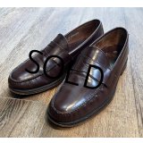 ビンテージ【ブルックスブラザーズ】ブラウン【ペニーローファー】【10D】【28cm程度】 