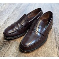 ビンテージ【ブルックスブラザーズ】ブラウン【ペニーローファー】【10D】【28cm程度】 