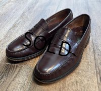 ビンテージ【ブルックスブラザーズ】ブラウン【ペニーローファー】【10D】【28cm程度】 