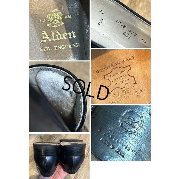 画像2: USA製【オールデン】【Alden】黒【ローファー】ペニーローファー【レザーシューズ】【US12 A/C】 