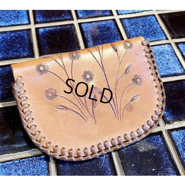 画像2: 【オールレザー】【花柄】【財布】【コインケース】【ポーチ】 