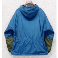 画像3: 〜90's【USA製】ビンテージ【L.L.Bean】【LLビーン】エメラルドグリーン×紫×カーキ【チロリアン】シンサレート【アノラックパーカー】【サイズM】<br> (3)