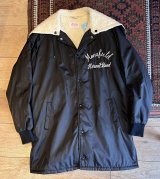 【ビンテージ】【MARCIANO】マルシアーノ【Mansfield Hormet Band】ラビットフード ナイロン【裏ボアベンチコート】【サイズM】 
