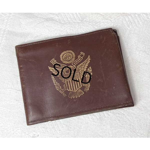 画像1: ~40’s【ビンテージ】【U.S.ARMY】カーフスキン【レザーウォレット】財布 