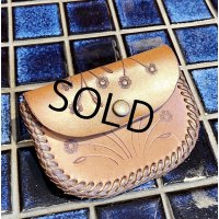 【オールレザー】【花柄】【財布】【コインケース】【ポーチ】 